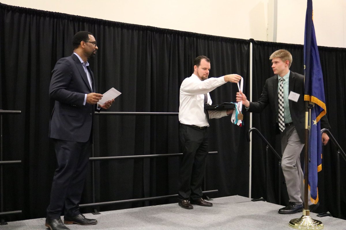 BudkaJag's tweet photo. Pictures came in from the State CDC today. I just want to say that I am so proud of RCHS JAG! They have worked so hard this year, and it is paying off! A Special congrats to Evan Elmore, who placed in Financial Literacy at State! 

#RCHSJAG #JAGIndiana #JAGAdvantage #cdc2019 https://t.co/DTIe7s9w4E