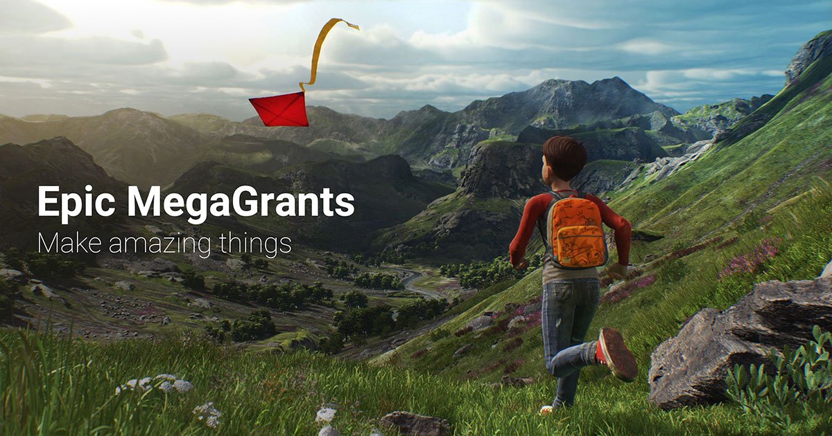 Announcing Epic MegaGrants, a $100,000,000 initiative for #UE4 games, media and entertainment, enterprise, education, and tools, including open-source work for the 3D graphics community. okt.to/apbRZ5 #UnrealGDC