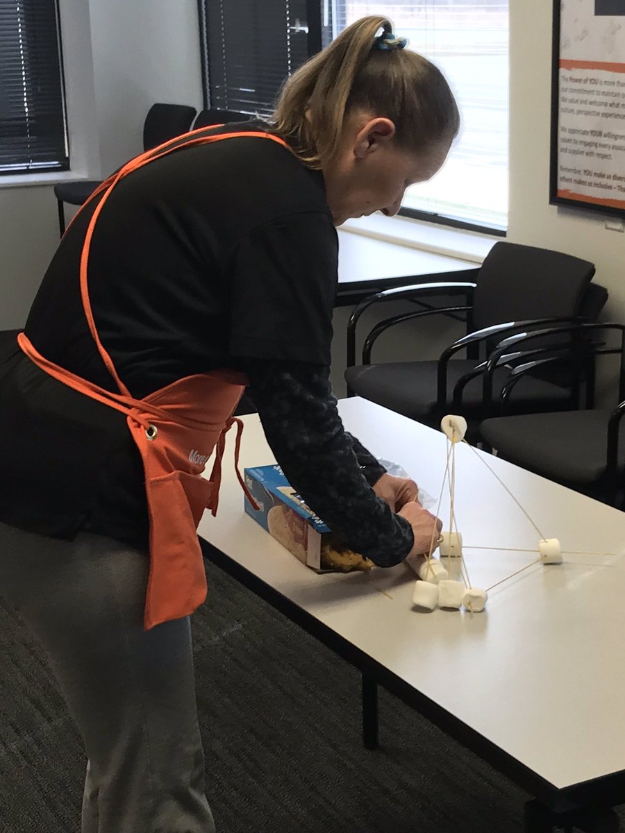 Meghan_HDMET's tweet image. Team Building on Communication! #oneteam #AdvancedDevelopment
