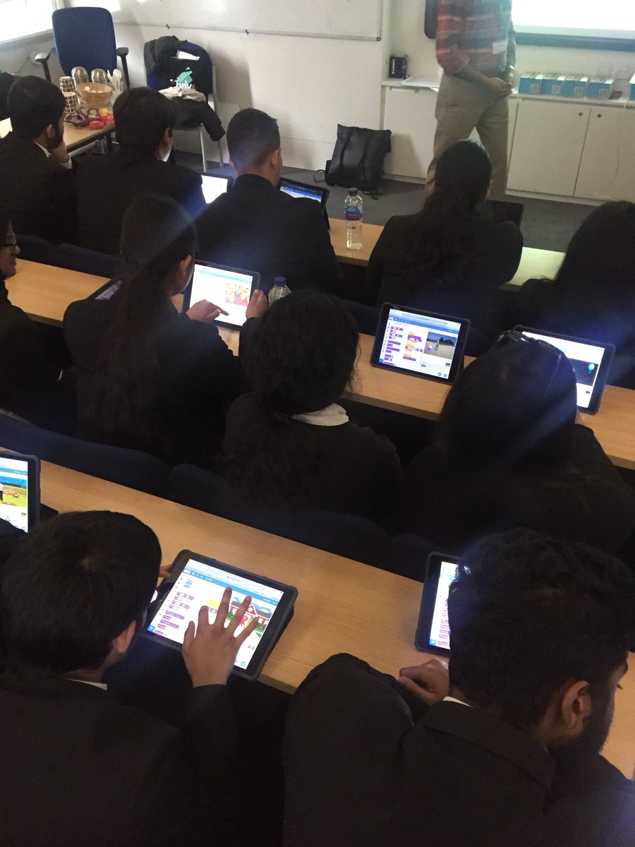 OurELBA's tweet photo. Privilege to collaborate with @TimelessSkills on a workshop around Robotics, AI and life skills today with students from @ncs6th "The future is exciting" https://t.co/vSyYPeT0sZ