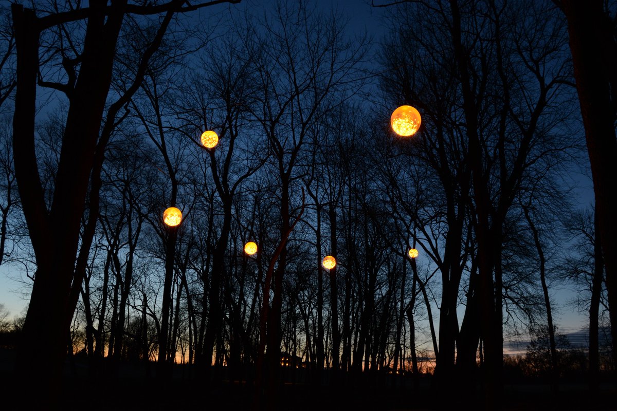 Cool Illuminated Globes that we installed 2 weeks ago. Love clients that are up for something different. #customoutdoorlighting #outdoorlighting #lexingtonky