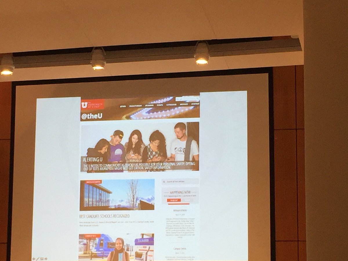 RosaleeRush's tweet image. Breaking News: U Tell It First @JanelleUofU confirming the importance of internal newsletters to amplify critical messages &amp;amp; reduce overall number of campus emails.#aascucomm