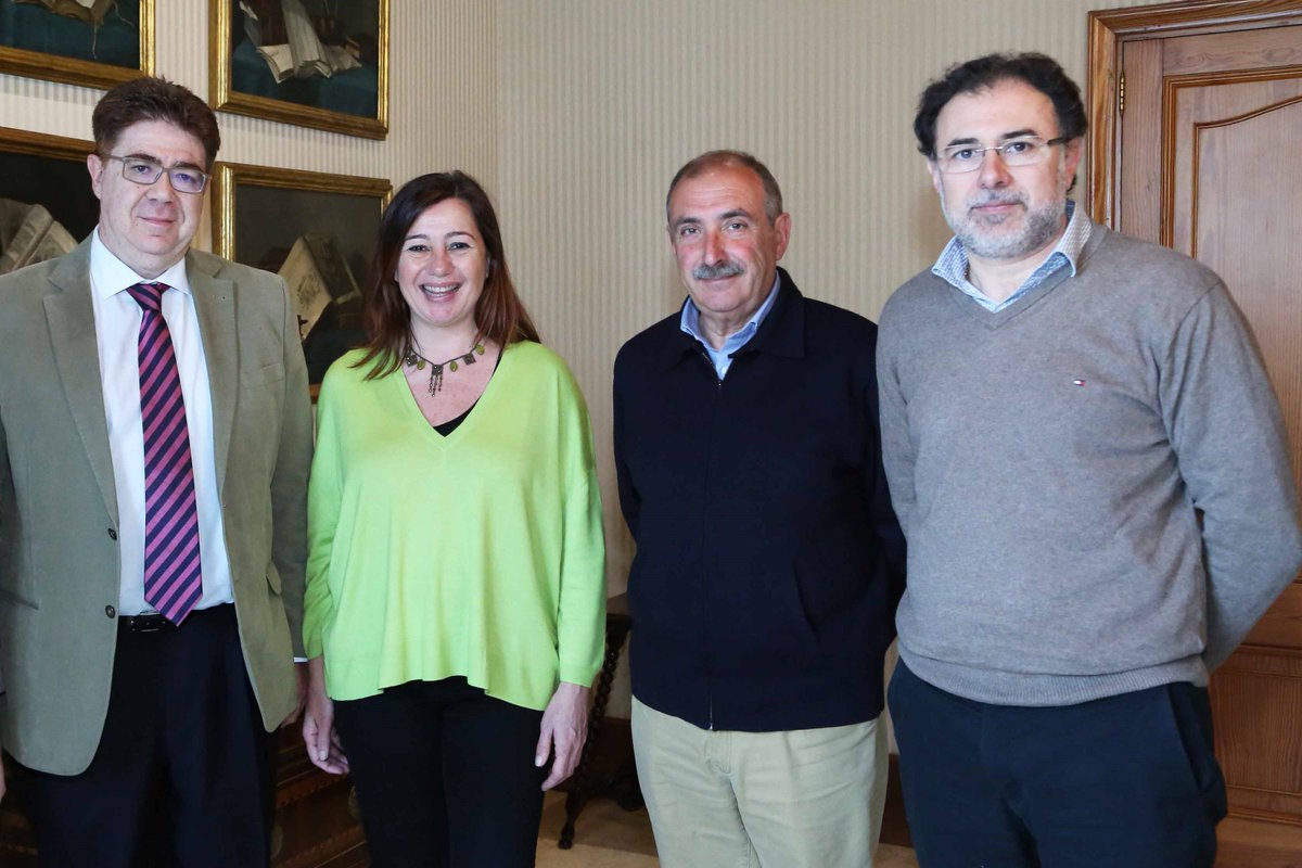 13setrade's tweet photo. La Presidenta del @goib, Francina Armengol (@F_Armengol) ha recibido a los Organizadores del Congreso @13setrade, que se celebrará en Palma el 25-26 Abril en el @pcongressosp ‘Últimas fronteras en Traumatologia del deporte’ Un congreso imprescindible @Antoni_Bennasar https://t.co/pVVGmeLgSn