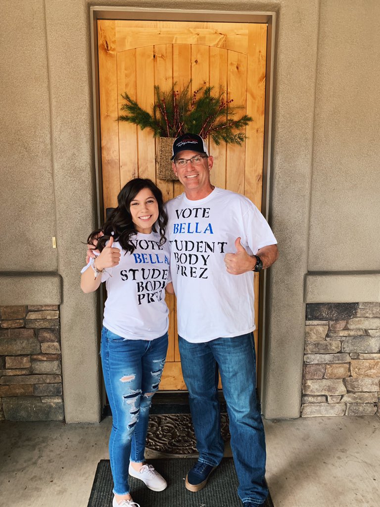 bella_gallardo_'s tweet photo. I have the mayors vote, do i have yours? #bella4studentbodypresident https://t.co/xFJevxkzOb