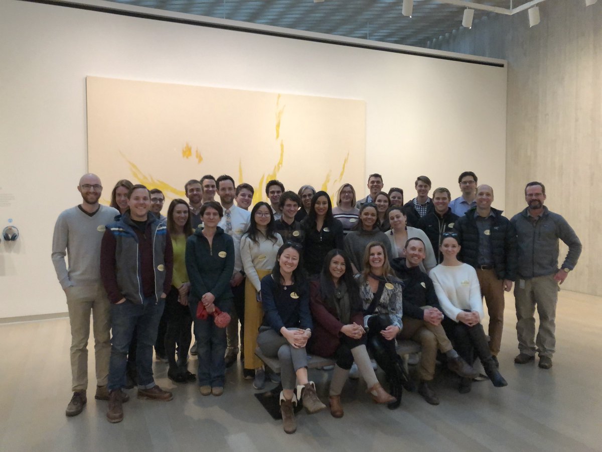 DavisPartner's tweet photo. Our Lighting Studio coordinated with the Clyfford Still Museum (@Still_Museum) for a private tour for us and @CUBoulder design students. Thank you for such a wonderful and educational experience! #Thankyou #WonderfulTime #DavisLighting #NightAtTheMuseum #Art #Museum https://t.co/9eGCaABQz7