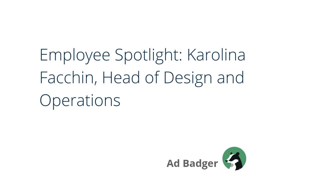 AdBadgerApp's tweet photo. "Right now, our team is pretty small and I love the way everyone goes out of their way to help one another in reaching our mutual goals." https://t.co/ujV186v4fs #AustinTexas #AdBadger #EmployeeSpotlight https://t.co/bDxrxCFWNq