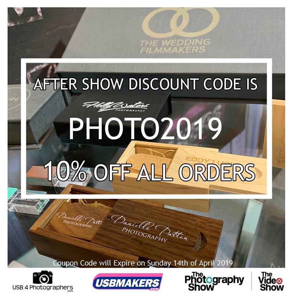 USBMakers's tweet photo. 10% off orders placed through our online shop. Simply follow the link below and enter PHOTO2019 at the checkout!
SHOP HERE👇🏼
https://t.co/d9dh5PPpkp https://t.co/RnThpyPy23
