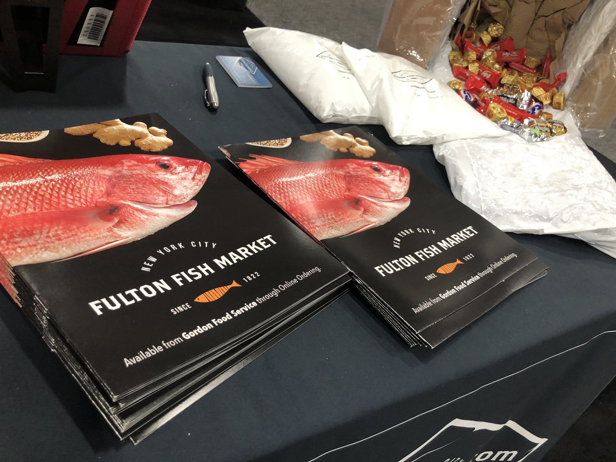 FultonFish's tweet photo. VP @CMetallo and Digital Marketing Director @DreeZiegs working the @GFSstore show in #Novi today. @GFSDelivers #gfs #gfsshow https://t.co/nOVQaGAGTY