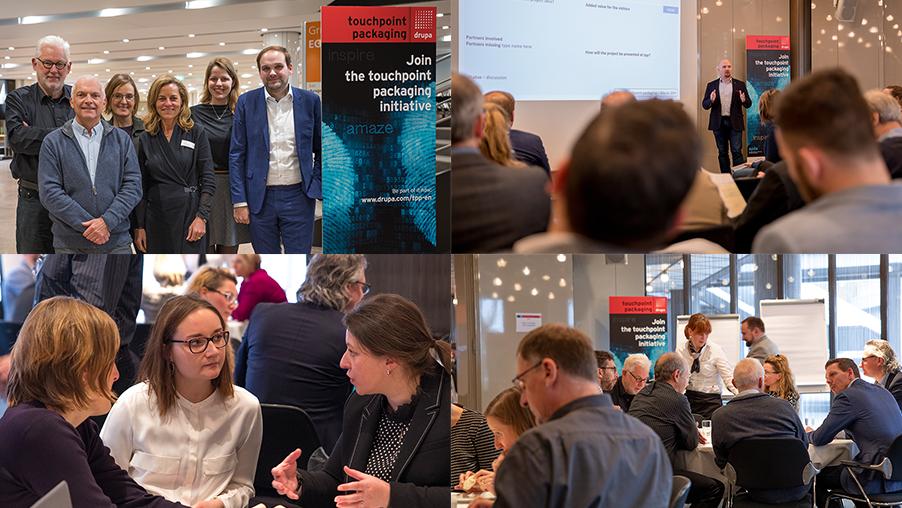 #drupa2020 will include the special #exhibition #touchpointpackaging, where renowned companies will be represented to talk about #packaging. Today, the high-calibre members of the Steering Committee & its partners met to talk about the #tradefair and we captured some impressions: