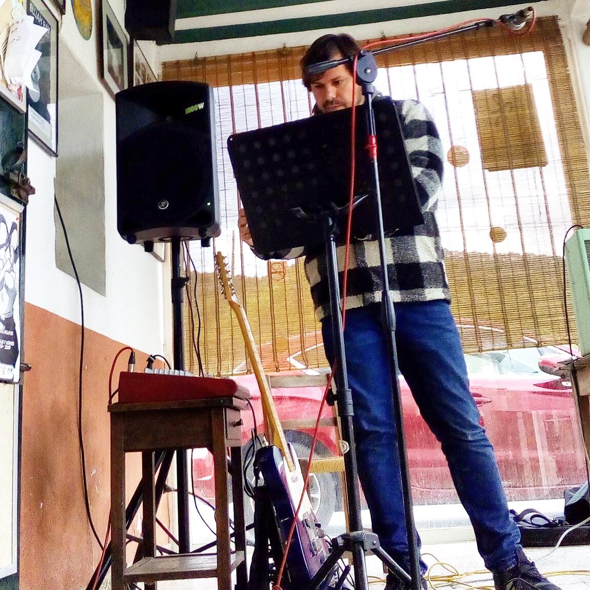 Christian Roig, preparant.