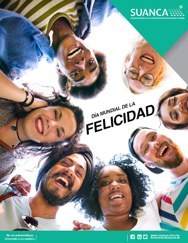 ¡Es un día para ser feliz, naturalmente! Desde 2013, las Naciones Unidas  han celebrado el Día Internacional de la Felicidad como reconocimiento  del importante papel que desempeña la felicidad en la vida de las  personas de todo el mundo.