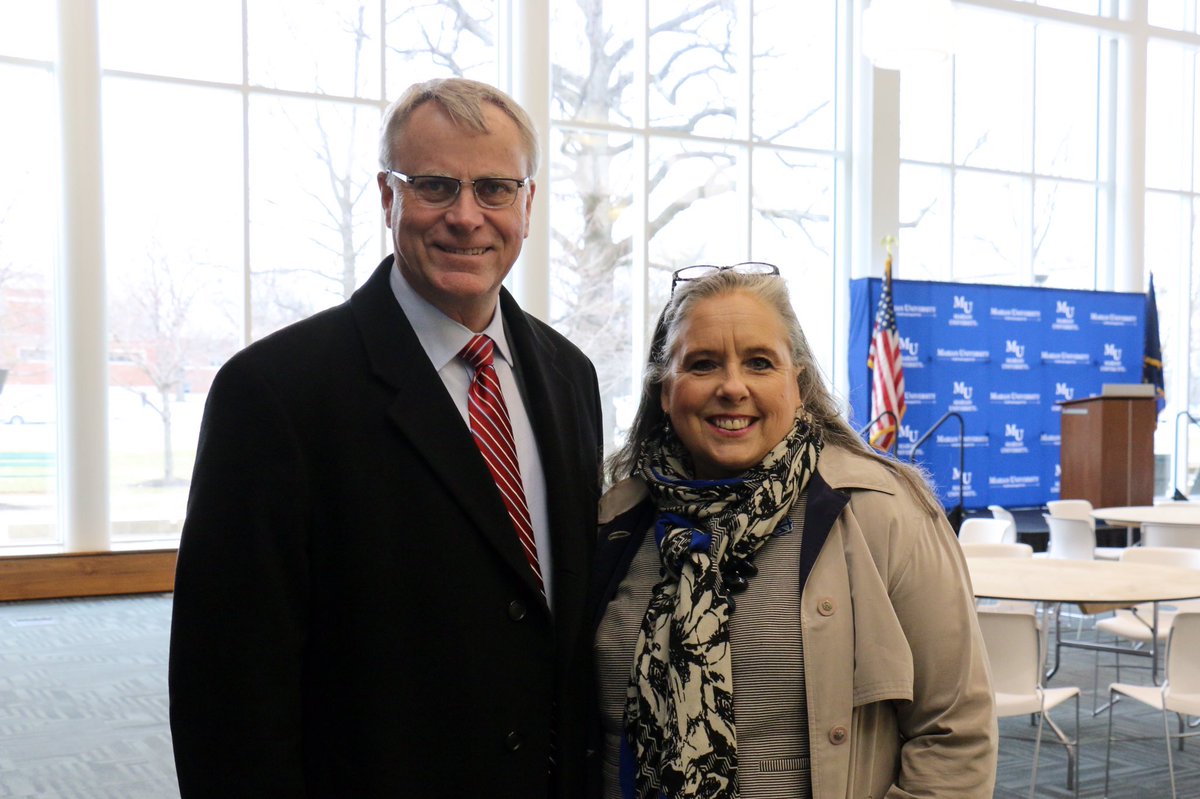 MUPresidentDan's tweet photo. Thanks Kathleen S. Jagger, Acting President of @ThomasMoreKY, for your visit this morning. I gave her a tour of our growing campus and spent time brainstorming and idea exchanging. https://t.co/UI8qWkHDid