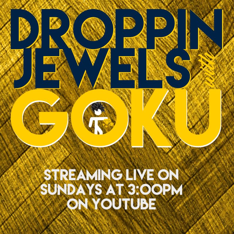 LetsCypher's tweet photo. Droppin Jewels with Goku! Episodes on our #YouTube channel! https://t.co/hURZWQYat2 https://t.co/FVtKMFcsQE