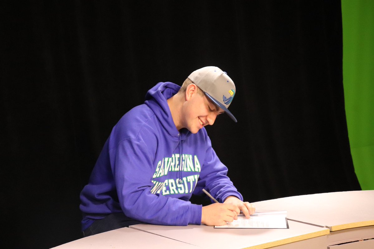 Congrats to #75 Luke France as he continues his football career at Salve Regina. ALL IN