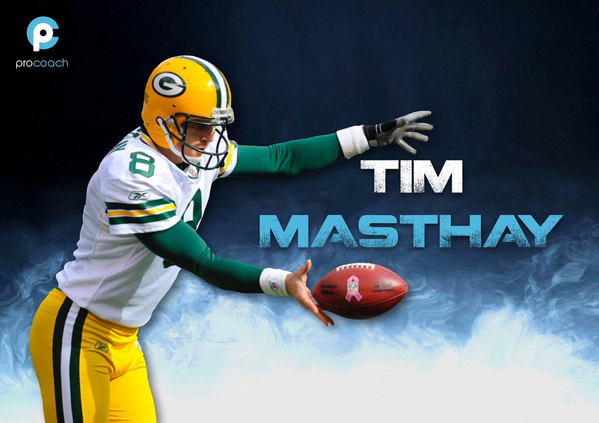 Super Bowl XLV winner signs with the ProCoach app!

8-year NFL veteran <a href="/TimMasthay/">Tim Masthay</a> was signed out of <a href="/UKAthletics/">Kentucky Athletics</a> by the <a href="/Colts/">Indianapolis Colts</a> in 2009 before his long career with the <a href="/packers/">Green Bay Packers</a> 

Tim is on the <a href="/KohlsKicking/">Kohl's Kicking Camps</a> staff and will help punters through the ProCoach app when available.