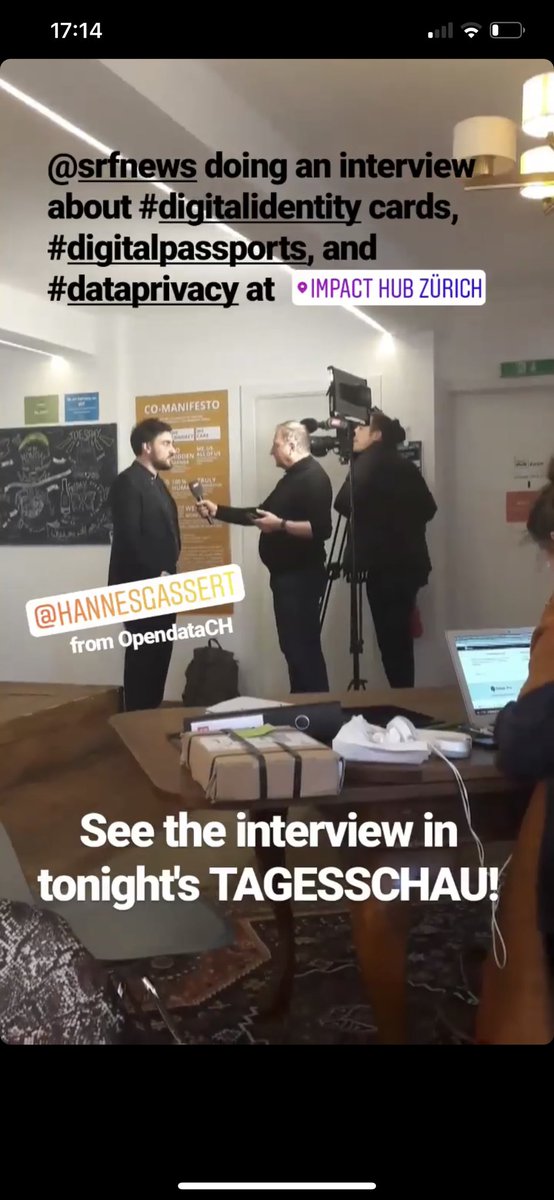 "Eignet sich der Staat die Kompetenz für den Internet-Pass nicht an, erklärt er den digitalen Staatsbankrott." Später mehr zur #eID in der #tagesschau bei <a href="/SRF/">SRF</a>!