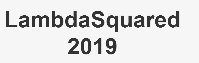 contentpurveyor's tweet image. The Focus is Functional #LambdaSquared2019 April 26-27 @crowneknox bit.ly/2SS83OJ #Knoxville