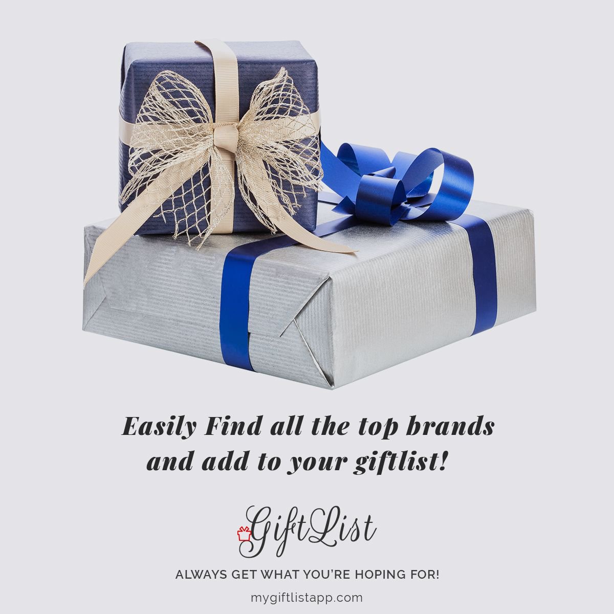 Download the Giftlist App NOW! Always get what you're hoping for! 
👇
smarturl.it/giftlist

#giftlistapp #alwaysgetwhatyoure #create #share #giftlist #love #downloadtheapp