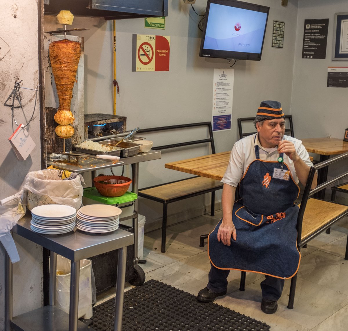 El Tizoncito - the self proclaimed creator of Taco Al Pastor and an obligatory stop along any Mexico City taco crawl!  <a href="/montereymca/">Mark C. Anderson</a>