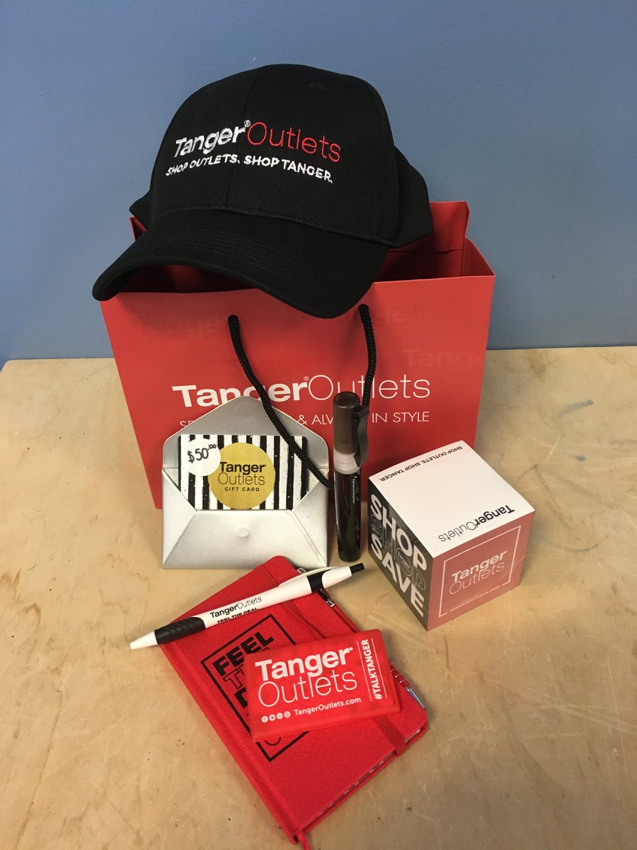 Enjoy a shopping spree at Tanger Outlets with this gift card package. Join us April 6th!