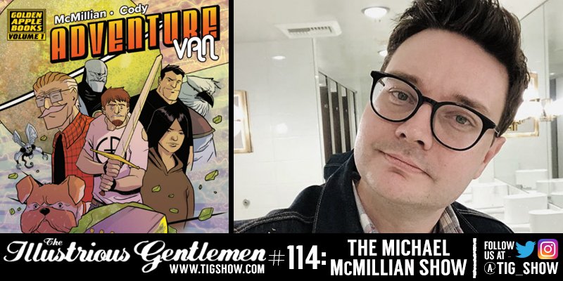 anchor.fm/tigshow - It's something I'm sure he'll live to regret but @McMillzz joins the show this week! Michael is an actor (Crazy Ex-Girlfriend, True Blood), comic book writer (Adventure Van) and podcast host.  #movies #podcasts  #beer #booze #trueblood #comics #crazyEx
