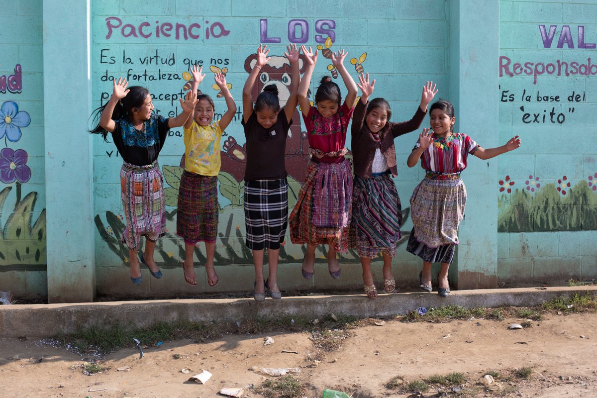 Happiness = girls free to choose their own futures! 💛 ✨ 📸 Arete/James Rodriguez #InternationalDayOfHappiness