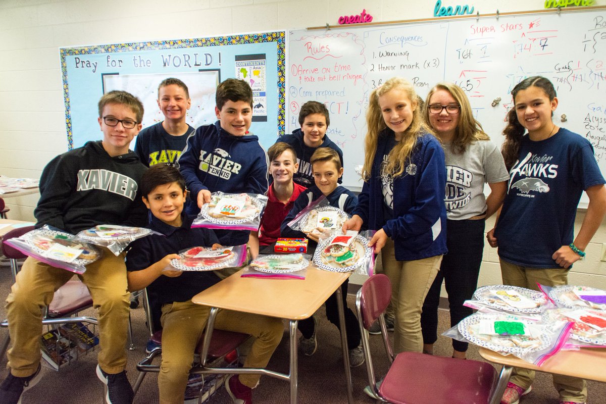 SFXavierHawks's tweet photo. Preparing students to be the future leaders in our community and in our Church is our highest priority! Our goal is to assist students in becoming well-educated Catholic Christian adults who have heaven as their goal. #XavierDifference https://t.co/T4fnKCUMXW