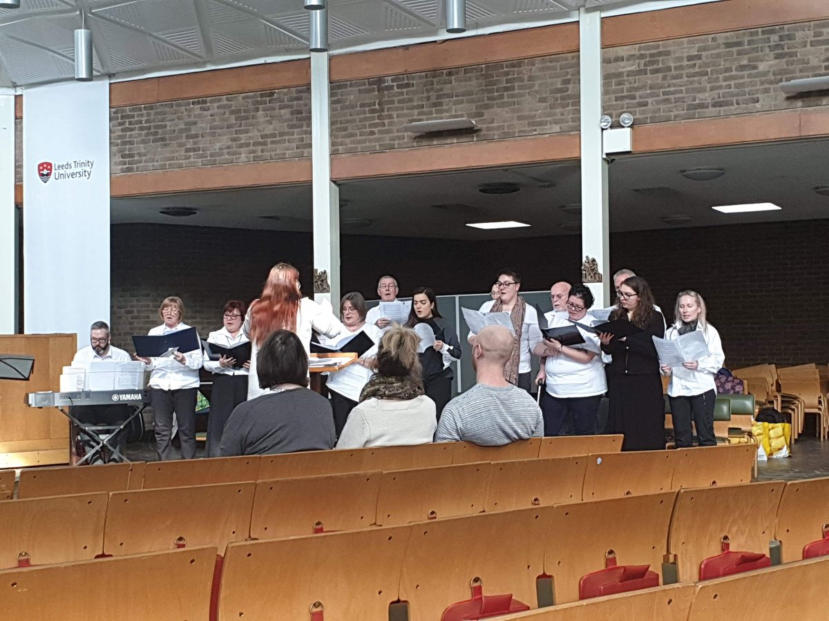 ChapelLeeds's tweet photo. We had a fab time singing our Spring Concert today! Thank you to everyone who came to support us. If you missed us come along to St Anne's Cathedral on March 29th @ 7.30pm and hear us sing for @NightfeverLeeds 🎶 #Leeds #Choir https://t.co/AVIbSjocJj