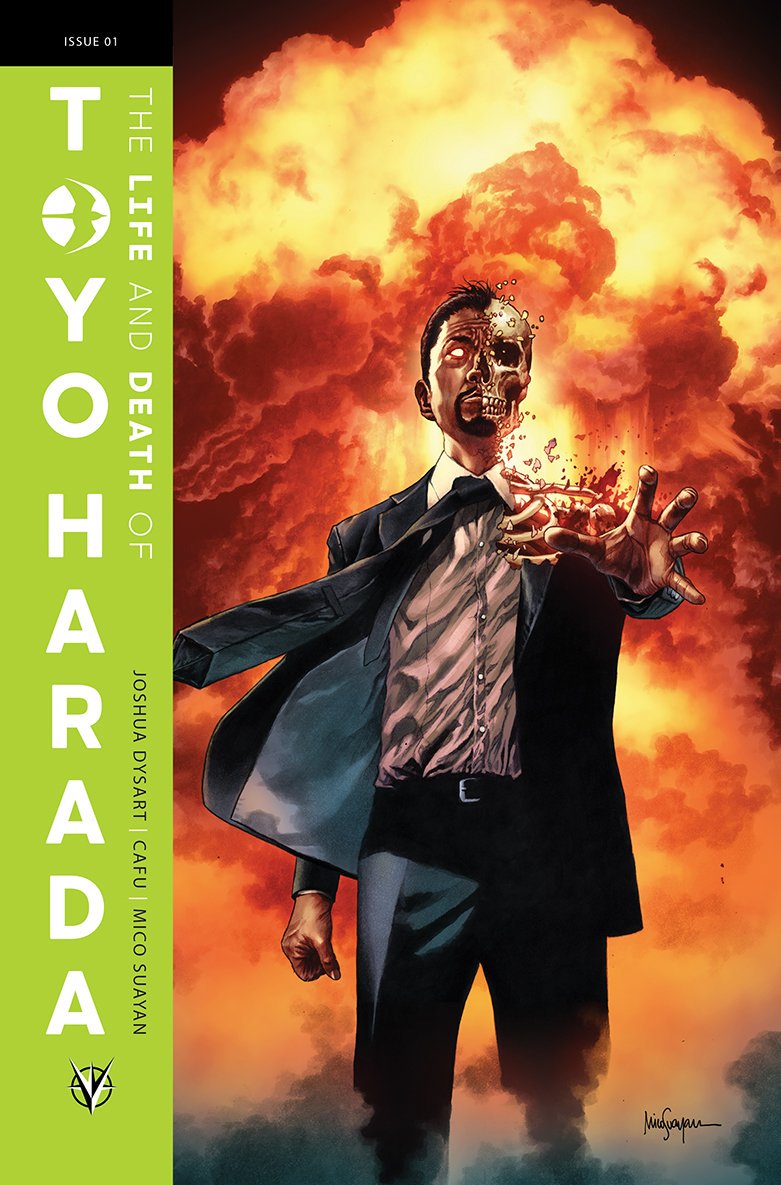 ValiantComics's tweet photo. Today's the day... THE LIFE AND DEATH OF TOYO HARADA #1 is here!
This epic first issue by @JoshuaDysart, @cafucomic, and @MicoSuayan is in stores now. Where are you getting your copy? Tag your LCS below!
#TLADOTH #NCBD https://t.co/lV8uW9kwwQ
