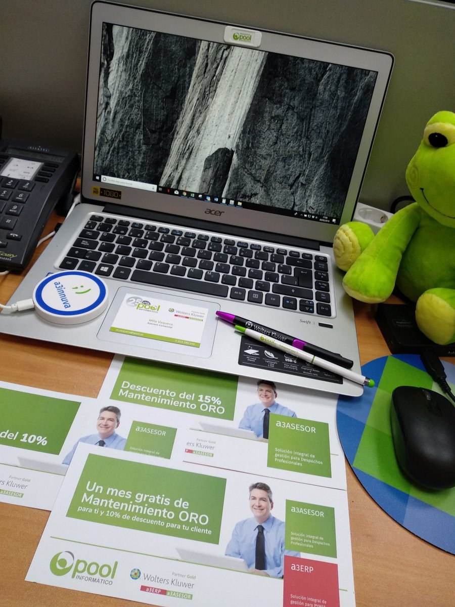 VaqueroMila's tweet photo. El mejor #equipo para trabajar el #DiaDeLaFelicidad es @poolinformatico, @WoltersKluwerEs y #Pulin. https://t.co/il6TvFjTYN