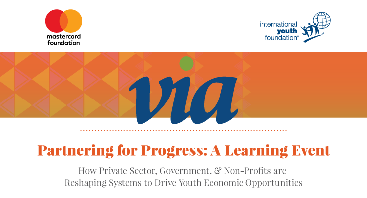 IYFtweets's tweet photo. We’re excited to join @MastercardFdn in convening “Partnering for Progress,” a landmark learning event that will explore innovative systems approaches to improving employment opportunities for young people in Mozambique and Tanzania. #YouthInclusiveSystems #ViaLearning2019 https://t.co/RzKT8oxA0G