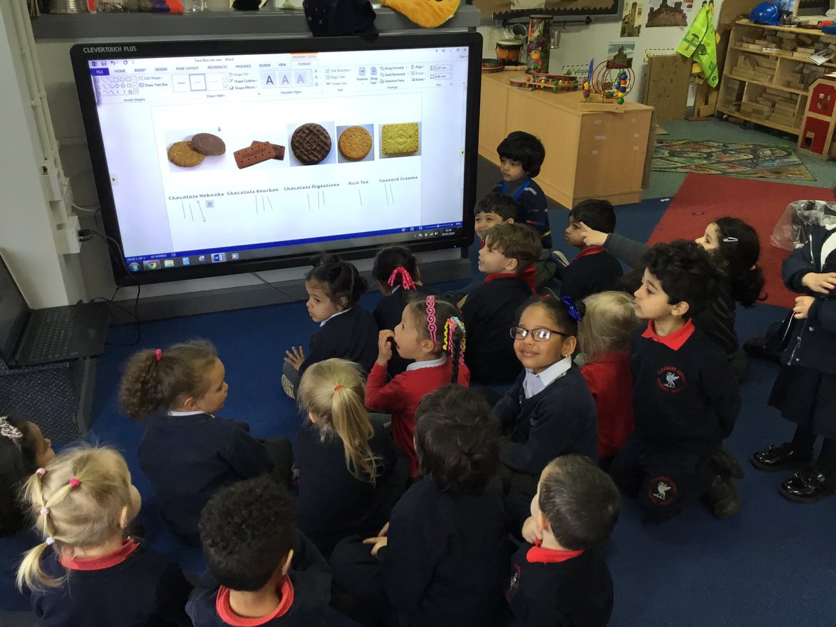 NurseryPleasant's tweet photo. The children @NurseryPleasant decided which was their favourite biscuit today to go with our book #biscuitbear @EYFSPleasant @pleasantstreads #pleasantstmathematicians #datahandling https://t.co/ewzTGyE4mN
