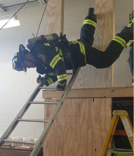 Moorhead firefighter’s are training this week on practicing bail outs.  Should a fire get out of control, performing a bail out is a life-saving  solution for firefighter self-survival.
