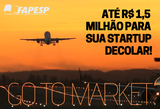 Até R$ 1,5 milhão para startups que precisam de investimento para finalizar produto ou serviço e levá-lo ao mercado. Em fapesp.br/12595.