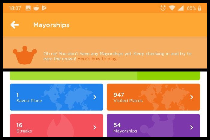 Henk_DH's tweet photo. @SwarmApp is something wrong with the mayorships? For the past week i'm not receiving any points and it says someone else is the mayor when i am it.

Swarm Android 6.2.1 https://t.co/fENZryAYbb