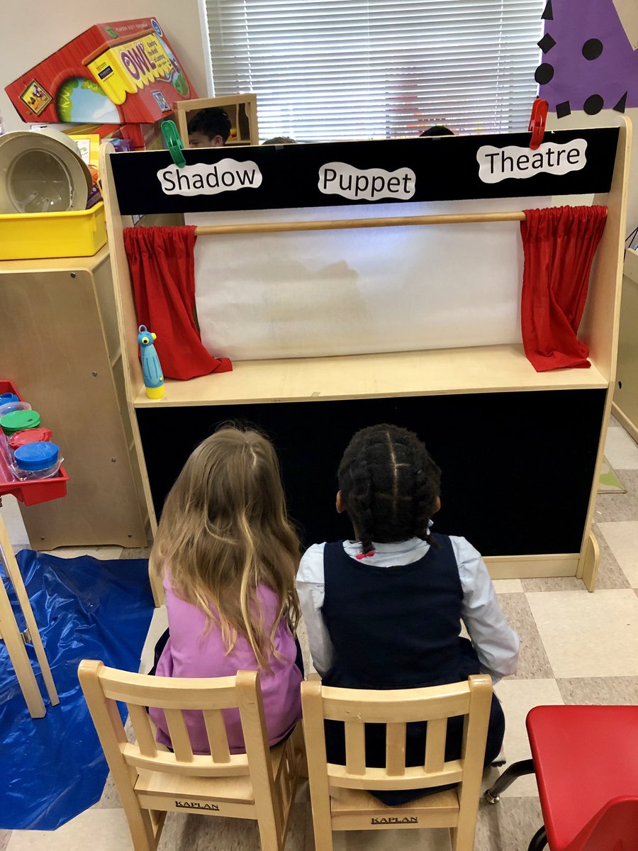 BEprek's tweet photo. Lights, camera, ACTION! Our Shadow Puppet Theatre is open! Shows are playing daily from 1:00-2:00 😉 @aps_OEL @APSGardenHills https://t.co/Y2Ylb4mQP1