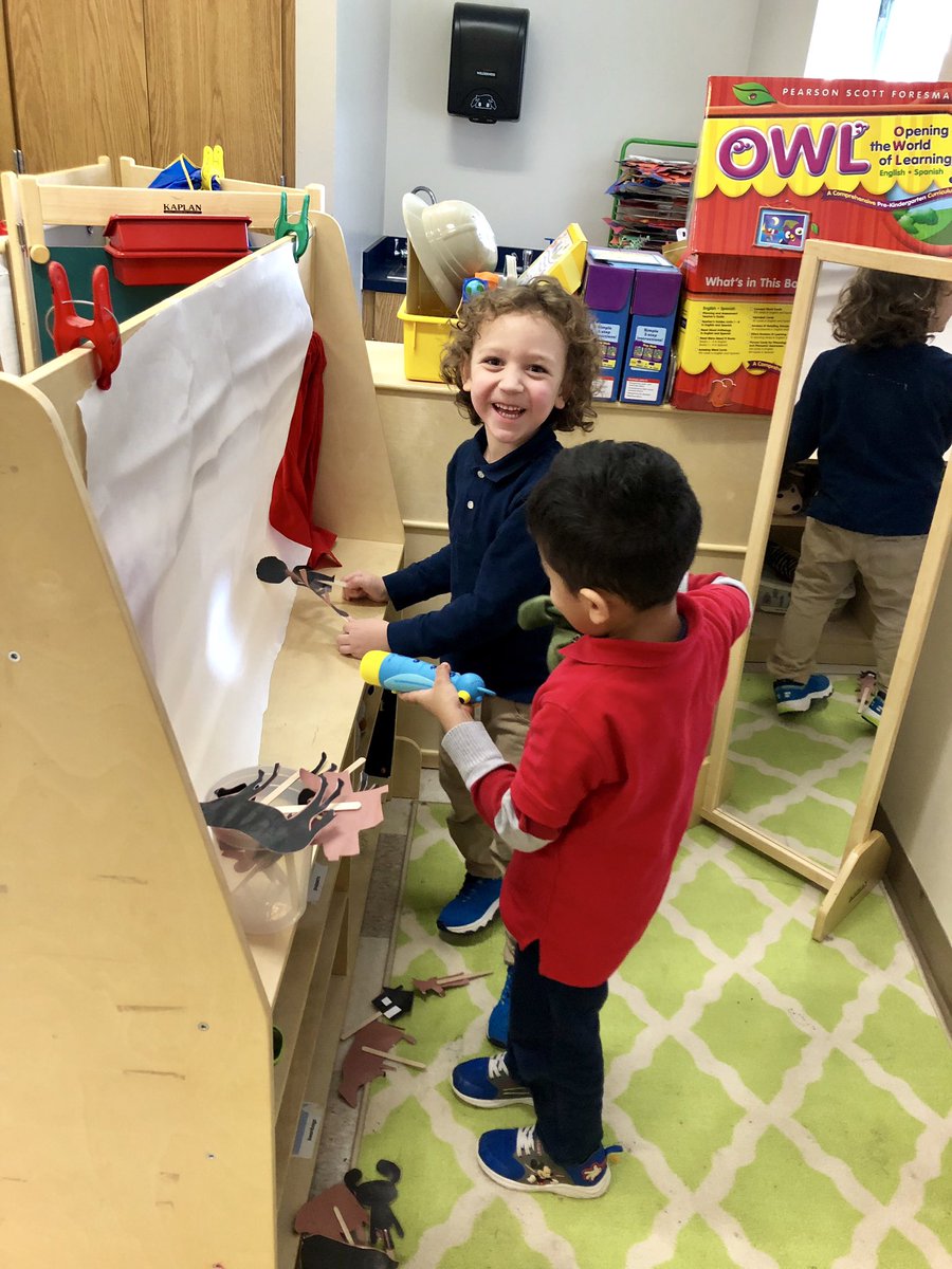 BEprek's tweet photo. Lights, camera, ACTION! Our Shadow Puppet Theatre is open! Shows are playing daily from 1:00-2:00 😉 @aps_OEL @APSGardenHills https://t.co/Y2Ylb4mQP1