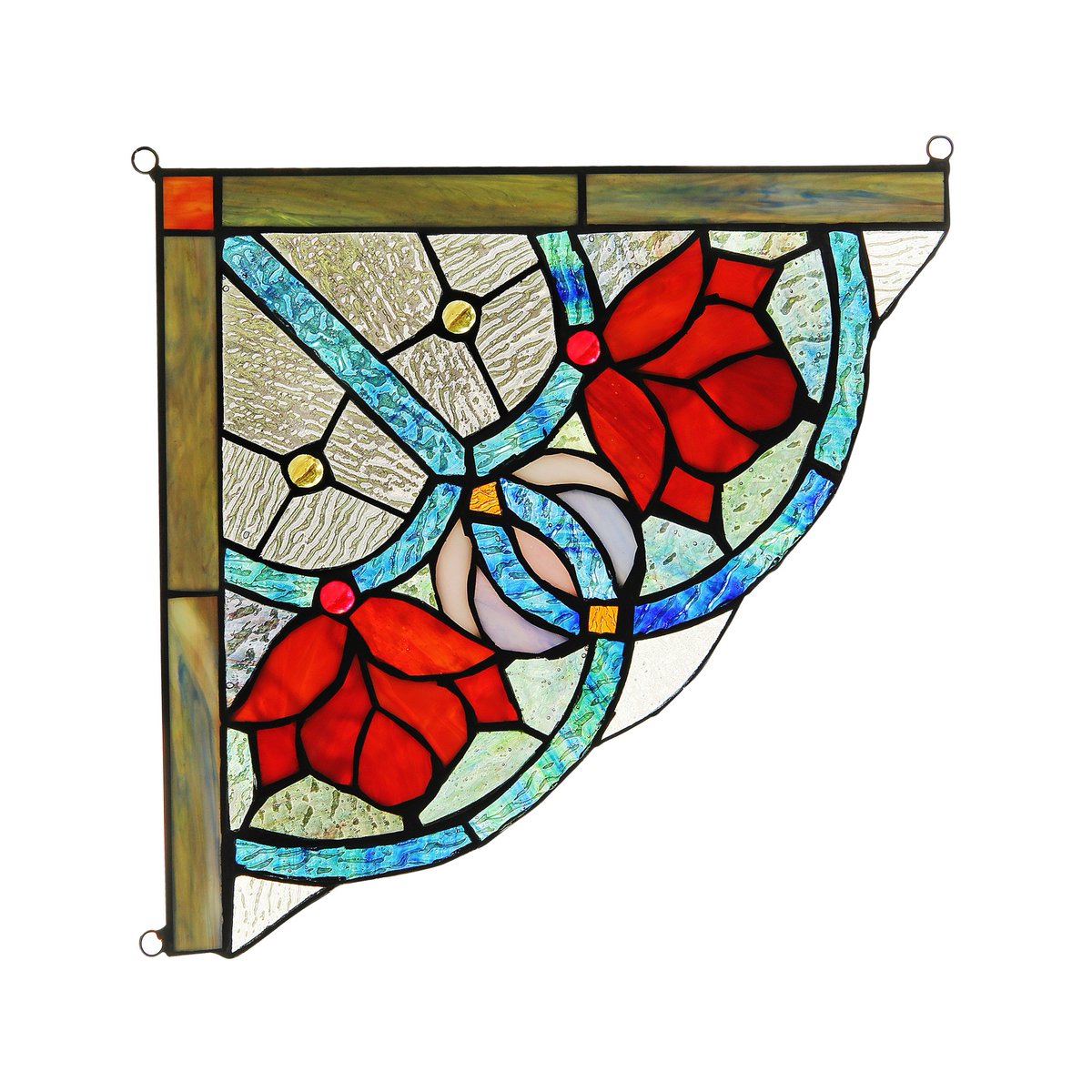 ChloeLighting's tweet photo. Looking for a new look on your home's windows? Look no further! Beautiful handcrafted, stained Tiffany-style window panels! #CHLOELighting #panels #colorful #windowaccessories https://t.co/QL1O0ObDlt