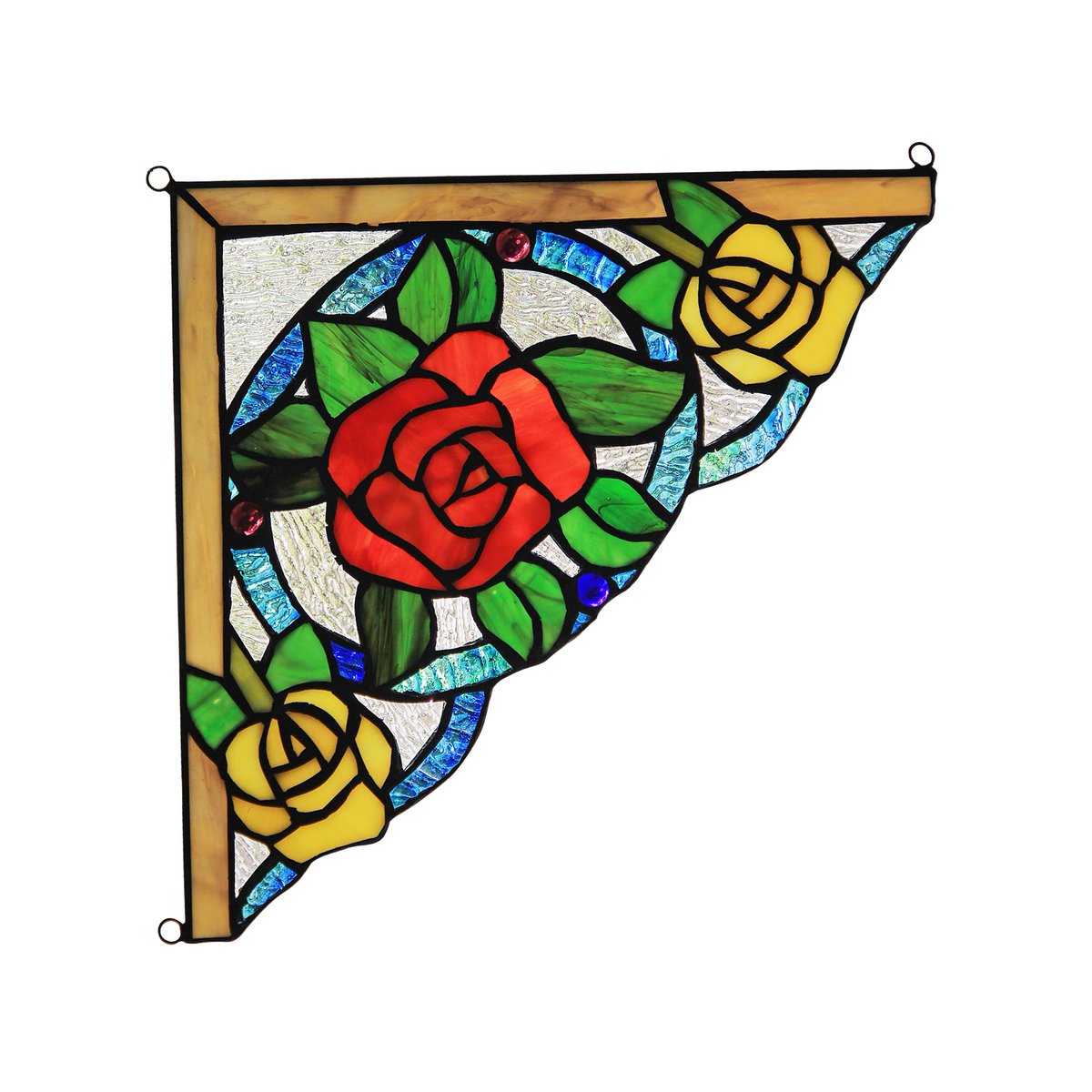 ChloeLighting's tweet photo. Looking for a new look on your home's windows? Look no further! Beautiful handcrafted, stained Tiffany-style window panels! #CHLOELighting #panels #colorful #windowaccessories https://t.co/QL1O0ObDlt