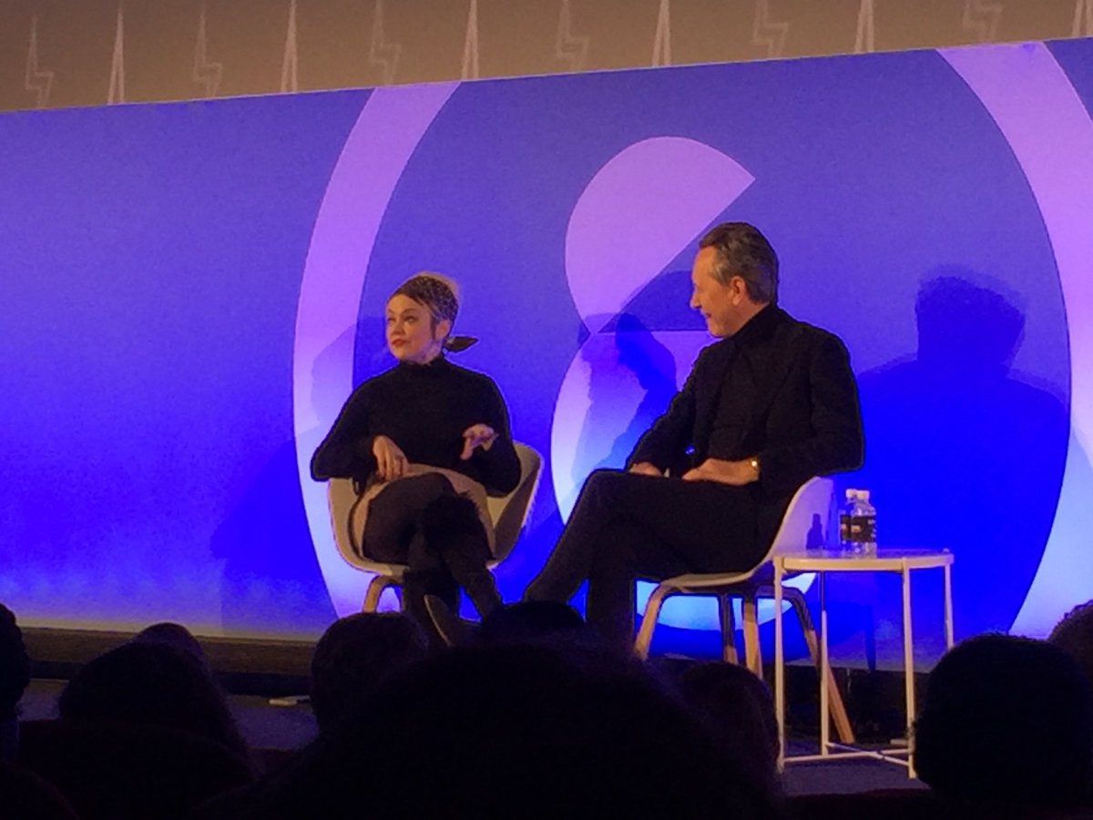 Surreal yet spectacular Q&amp;A with <a href="/RichardEGrant/">Richard E. Grant</a> &amp; <a href="/Terri_White/">Terri White</a>, intrigued by his Argos ad...