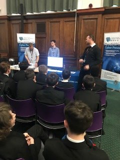 YH_CyberProtect's tweet photo. Thank you to everyone for being involved with our Matrix Challenge Careers Day - @BobsBusinessUK @BAESystemsplc @bt_uk @CyberDiscUK @Cyberchallenge @leedsbeckett
Our Matrix Challenge 2019 will be coming soonπ€©...
~
#CyberProtect #MatrixChallenge19 #MatrixCareersDay https://t.co/kSQgf7Hc2V