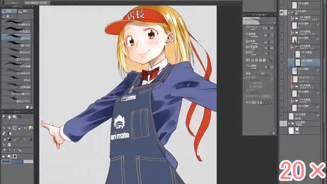 第3回 カラーイラストを描くよの巻  #sm34812786 #ニコニコ動画 アニメイトの購入特典を描いた時の動画です。