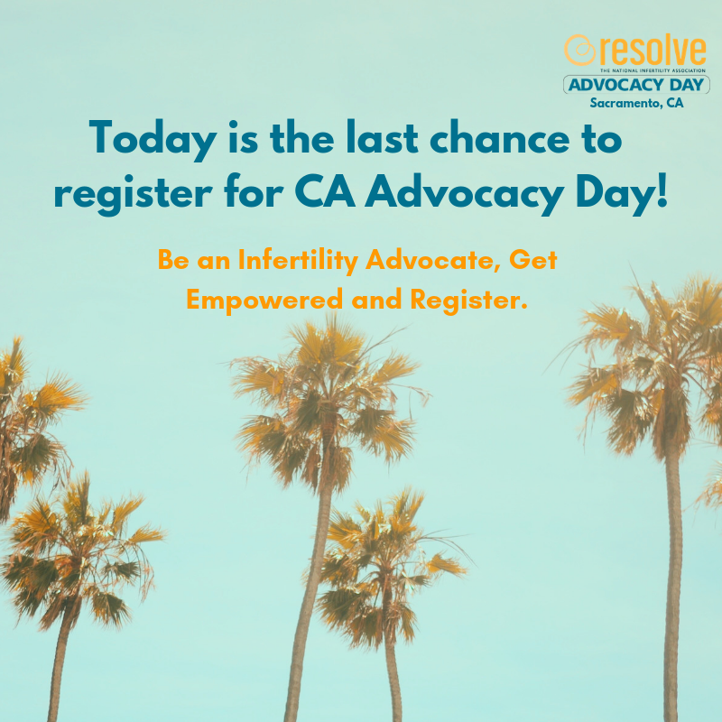 resolveorg's tweet photo. We want CA to be a 10. 

Right now there are only 9 states that provide IVF coverage. CA could become the 10th state! This can only happen if we join together and tell CA state lawmakers that they need to #PassFAFTA 

Today is the last day to register: https://t.co/0Ha6ByY8Ig https://t.co/qRPqImD5Lx