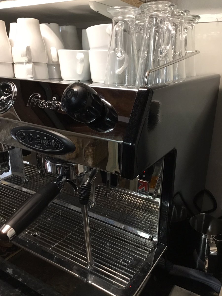TheBarnGH's tweet photo. Excited to receive our new coffee machine today and our new blend of coffee. Thanks to @york_emporium for the support, advice and training #coffee #tearoom #NorthYorkMoors #qualitycoffeebeans https://t.co/l6rMSwDR8F
