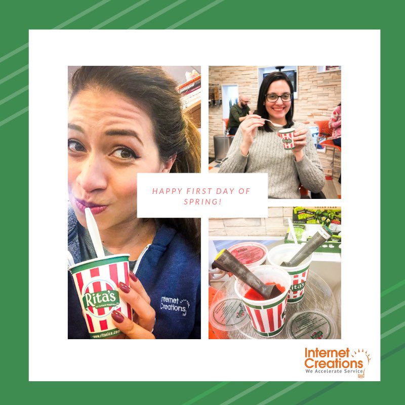 StaffingChica's tweet photo. Wait! There is a #contest too?? Hey @RitasItalianIce I want to join in on that #RitasFirstDayOfSpringContest as well so I can share with my office π π π @icsfdc https://t.co/xaZUumi9bH