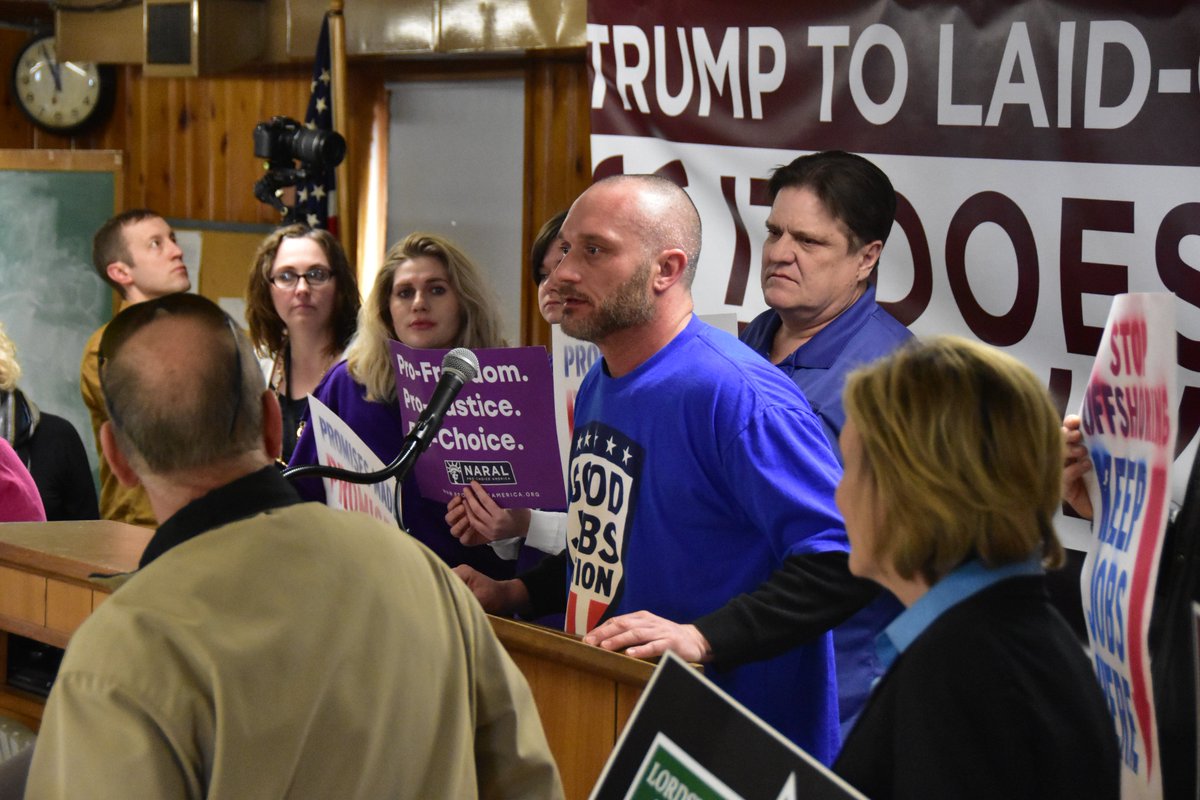 OHDems's tweet photo. We #StandWithLordstown. Where does @realDonaldTrump stand? https://t.co/MkFDEW3ZDI