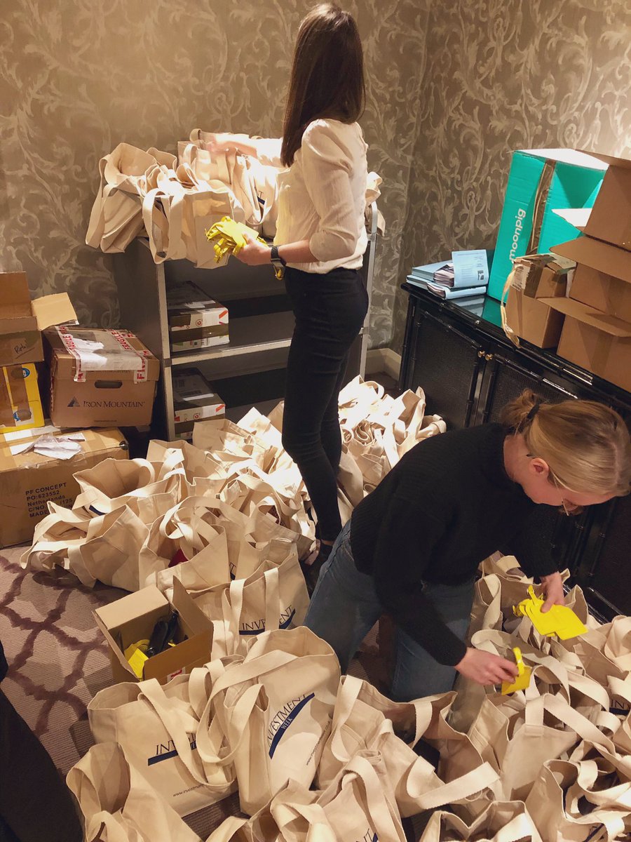 zarbailey's tweet photo. All set for Funds to Watch tomorrow - go team! @_IWEvents #BagForLife #DreamTeam #SetUp #SponsorGoodies https://t.co/oLCCRHjDpS