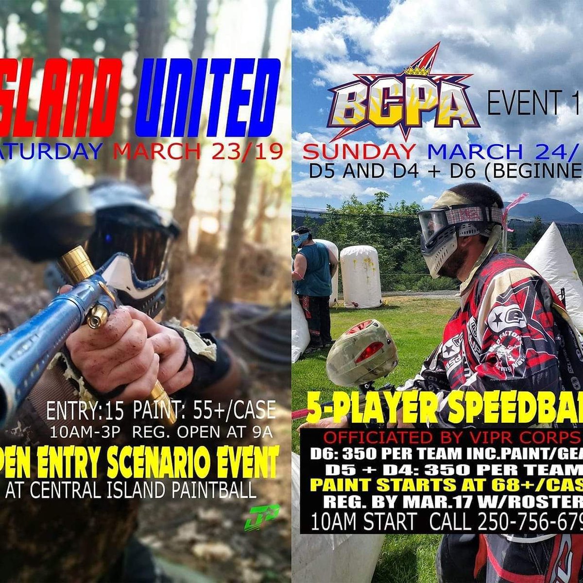 Legion_PB's tweet photo. First IU of the year at Central Island Paintball! This Saturday! https://t.co/BbXzwEbdlk