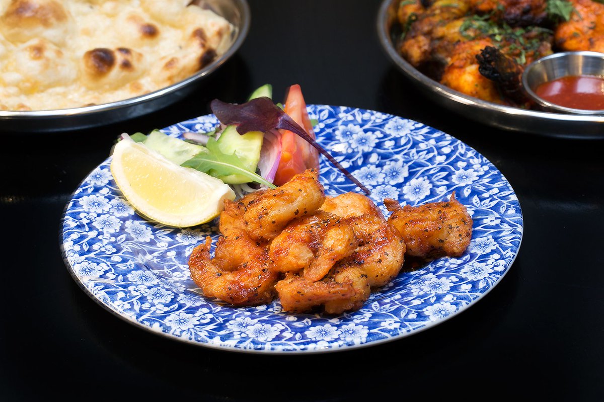 zamahove's tweet photo. Ajwaini King Prawns are available on our Zama Mixed Grill Platter and as a dish on their own. The prawns are marinated in carom seeds and spiced yoghurt then cooked in the tandoor for super yumminess.
#zamahove #punjabikitchen https://t.co/UtNYYHK8kq https://t.co/zRCrB8I4MT