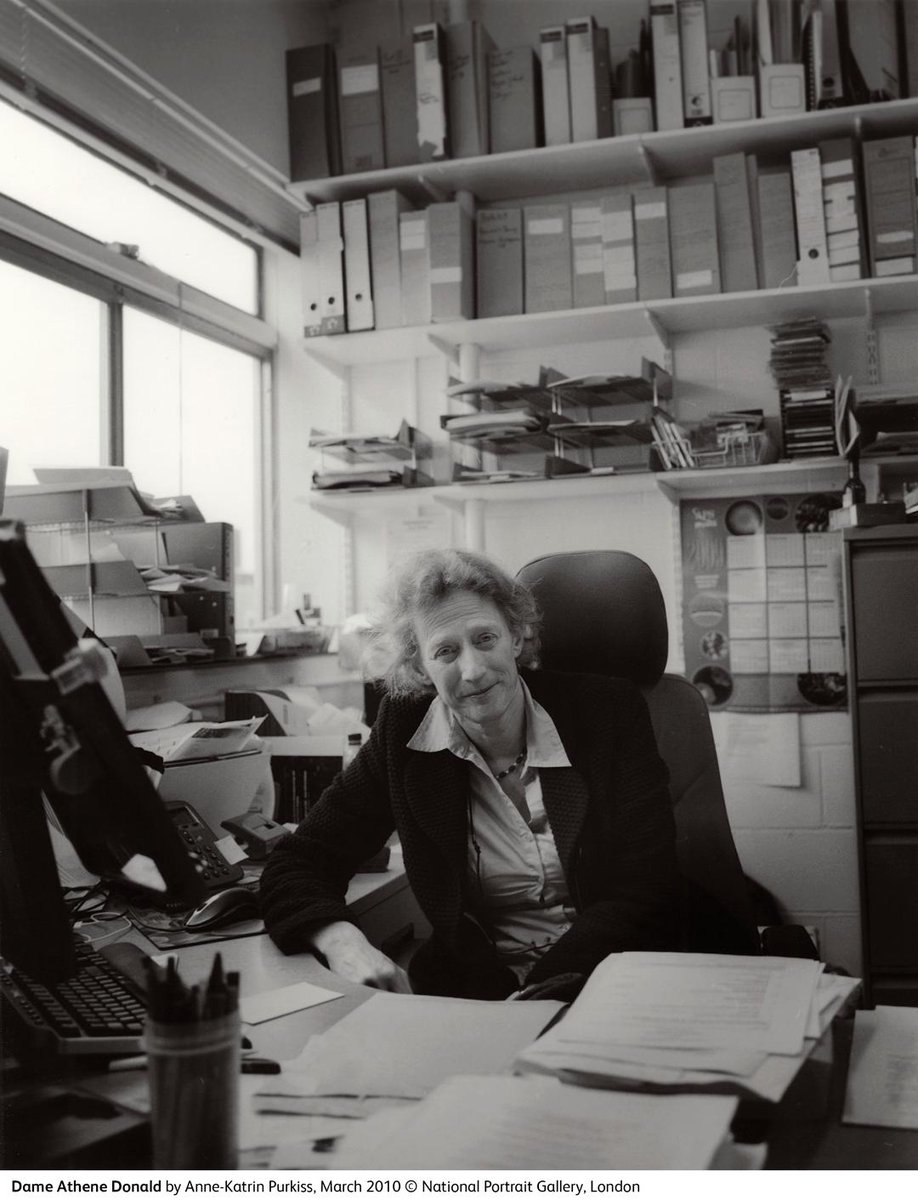 NPGLondon's tweet photo. Today’s #portraitoftheday is champion of women in science and fellow of the Royal Society, physicist Dame Athene Donald. 

This #womenshistorymonth, discover the pioneering female scientists in our collection: https://t.co/8Cht6risXz https://t.co/l6WDAU9GMy